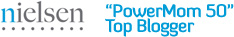 nielsen PowerMom 50 Top Blogger