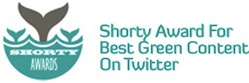 Shorty Award for Best Green Content on Twitter